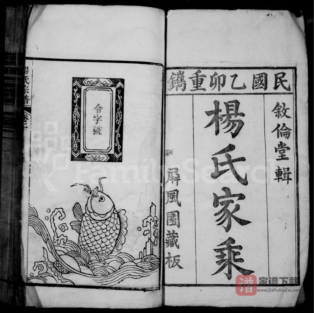 图片[2]-安徽芜湖南陵县关西杨氏宗谱（叙伦堂）PDF高清电子版下载-家谱下载