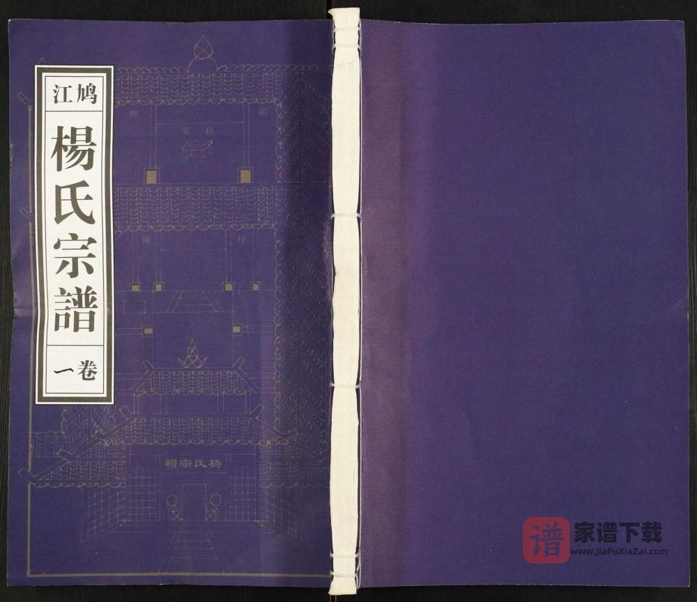图片[1]-安徽芜湖鸠江杨氏宗谱（报本堂）PDF高清电子版下载-家谱下载