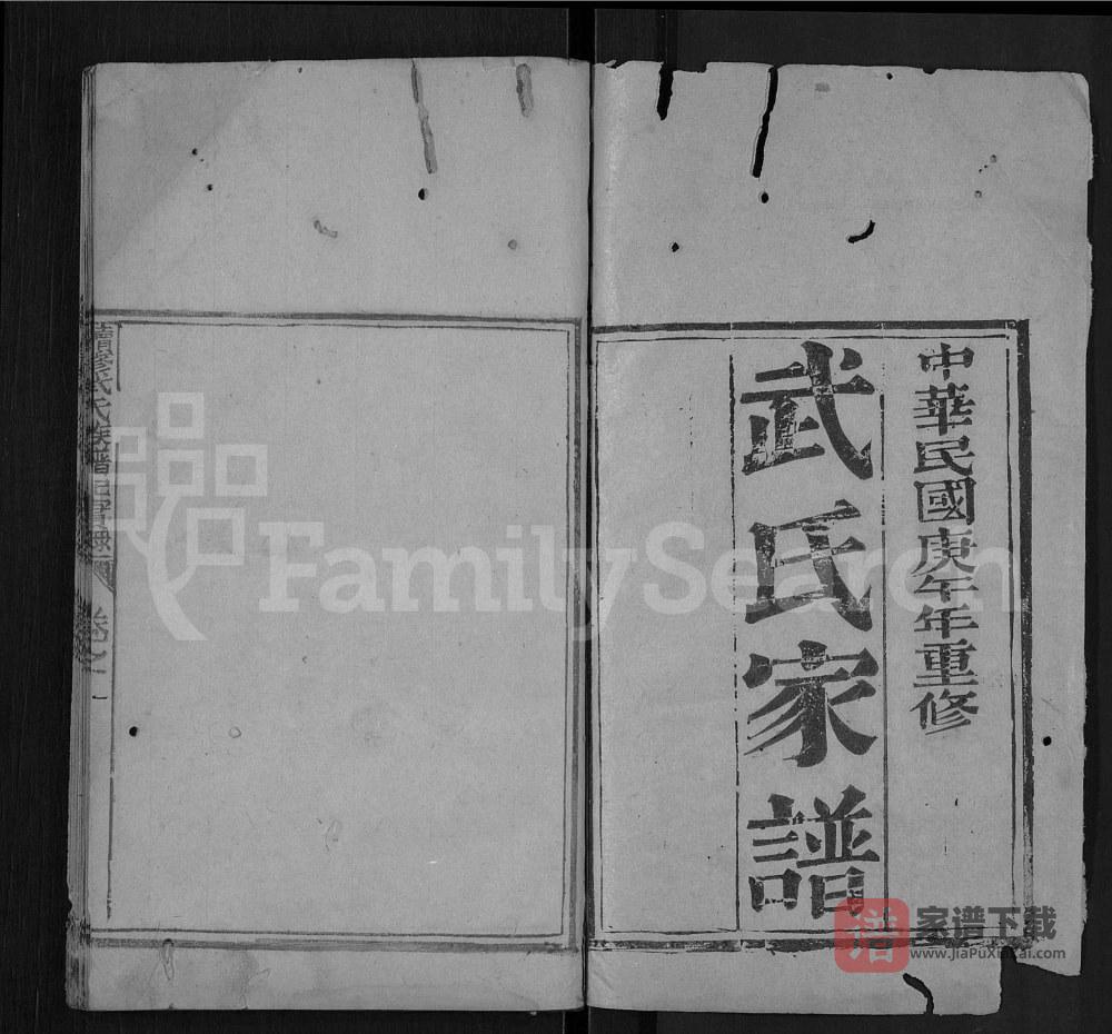 图片[2]-山东泰安续修武氏族谱PDF高清电子版下载-家谱下载