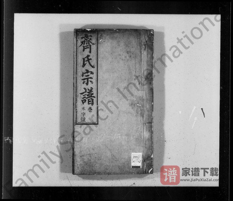 安徽桐城齐氏宗谱（大启堂）PDF高清电子版下载-家谱下载