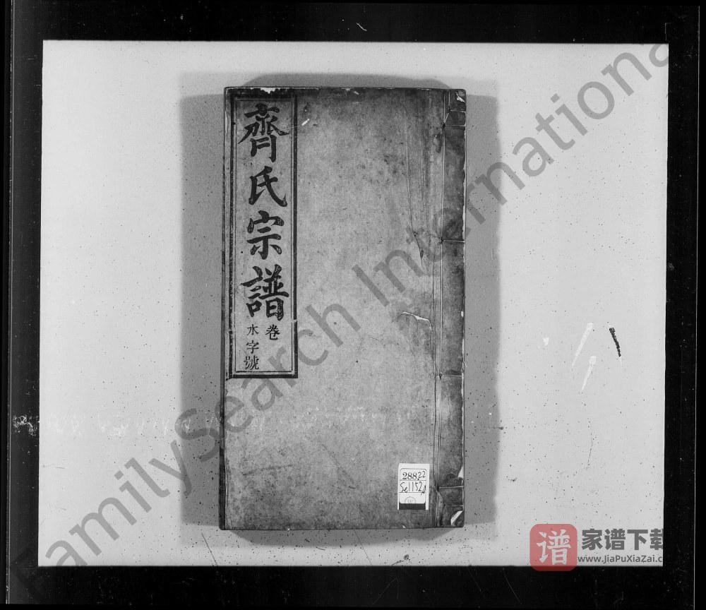 图片[1]-安徽桐城齐氏宗谱（大启堂）PDF高清电子版下载-家谱下载
