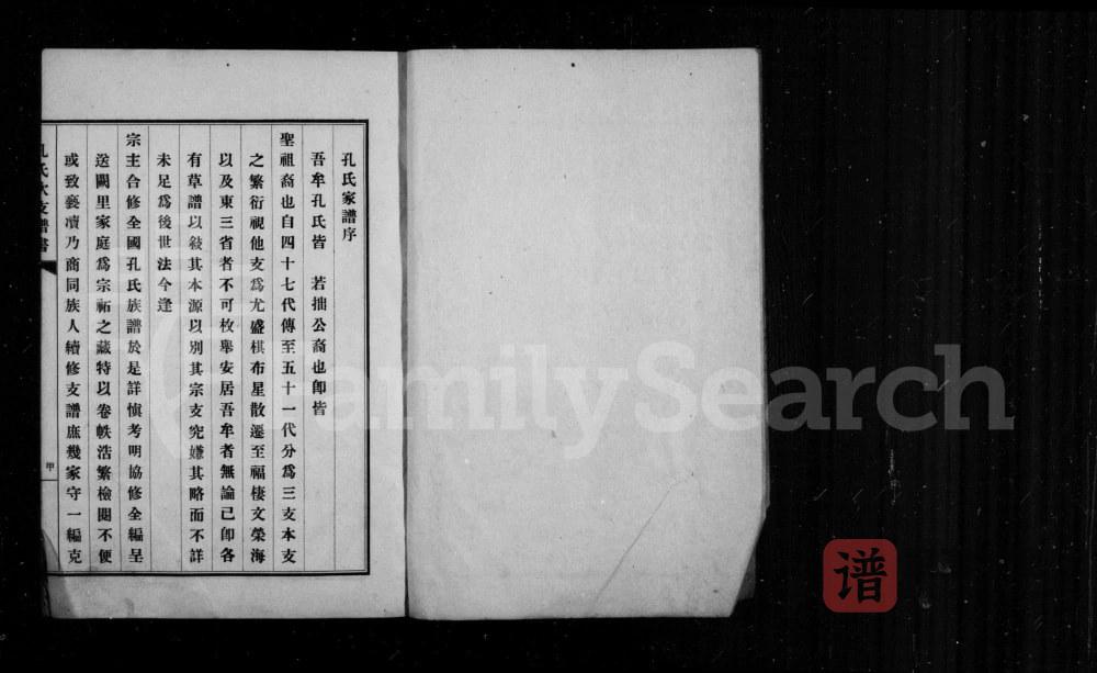 图片[2]-山东烟台牟平孔氏次支谱书PDF高清电子版下载-家谱下载