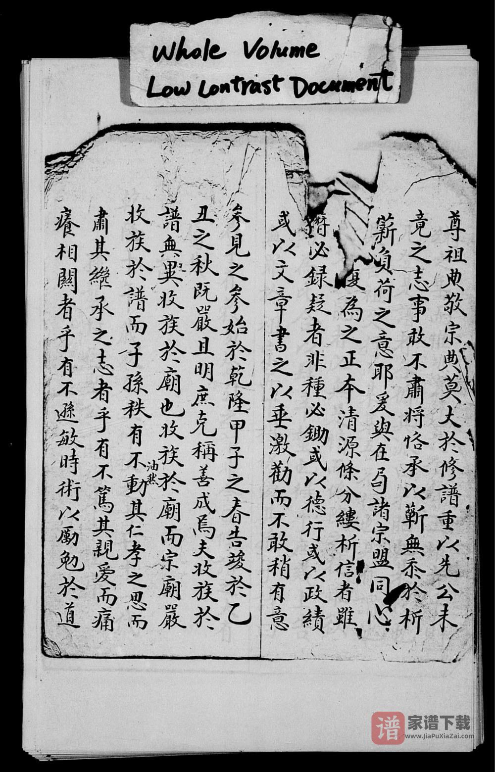 图片[1]-台湾屏东孔氏家谱世系PDF高清电子版下载-家谱下载