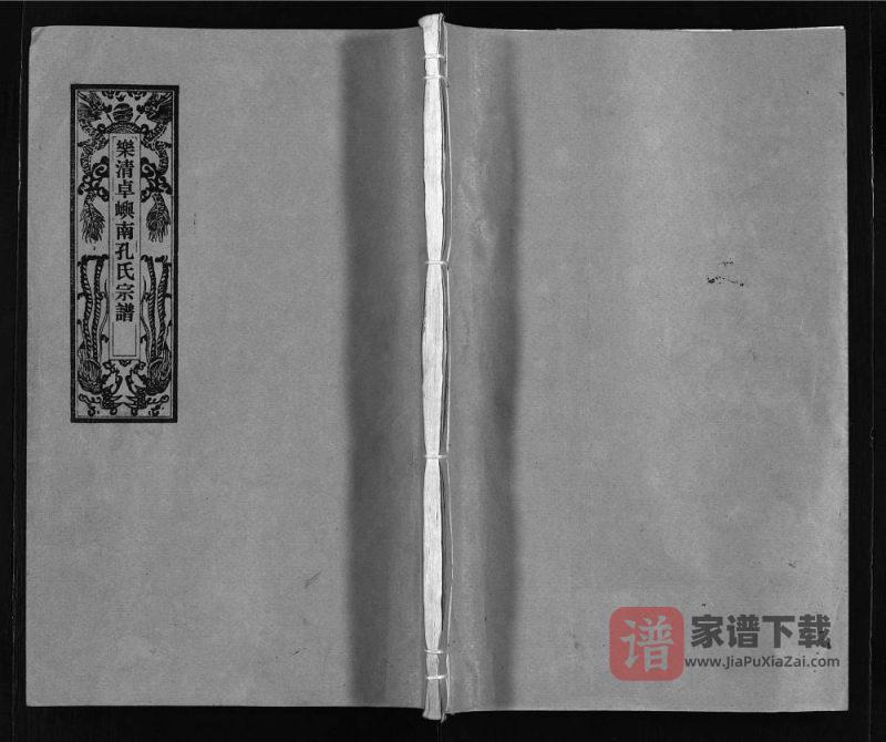 浙江乐清卓屿南孔氏宗谱PDF高清电子版下载-家谱下载