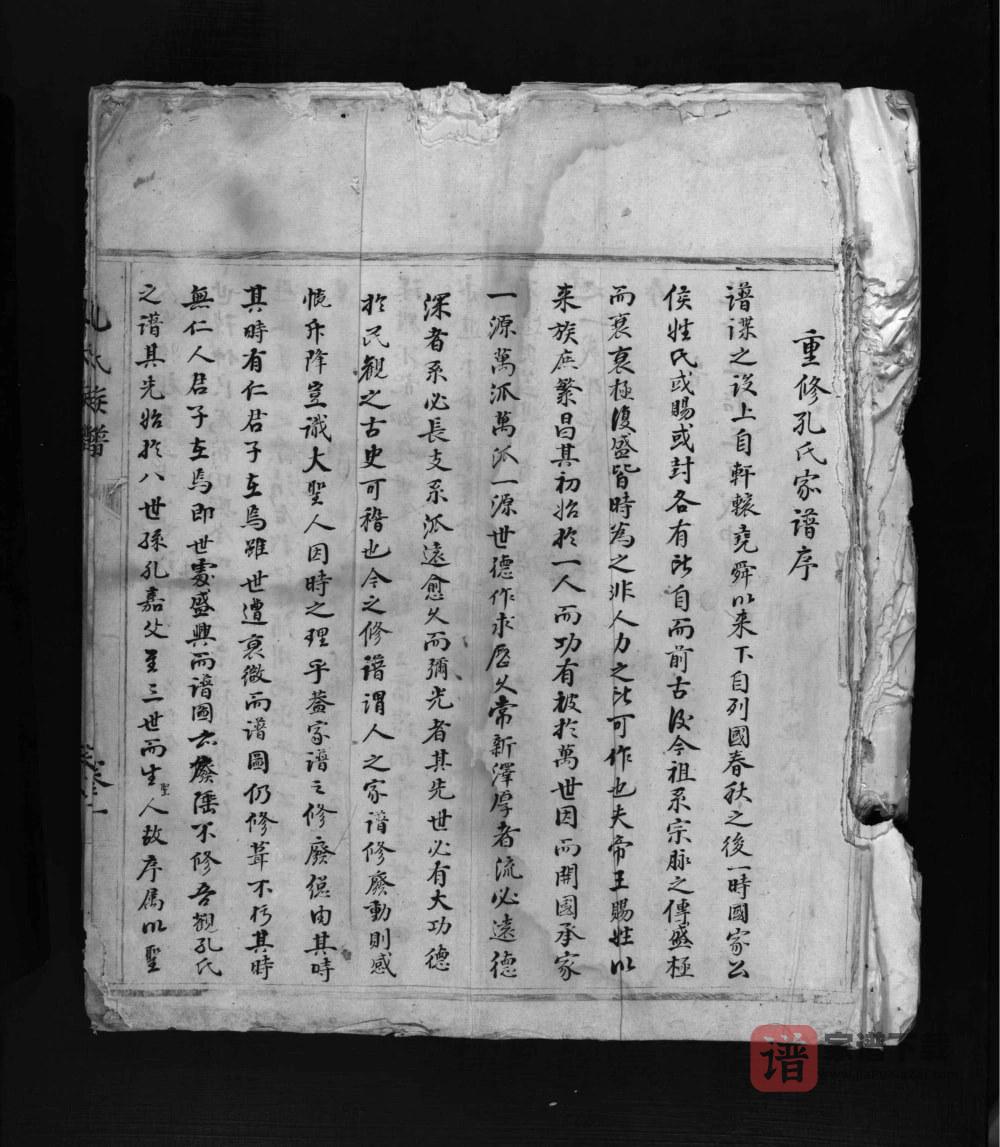 图片[1]-浙江乐清孔氏族谱PDF高清电子版下载-家谱下载