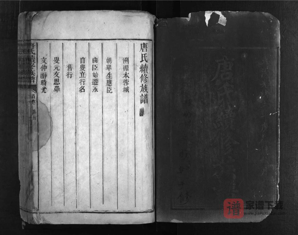 图片[2]-湖南郴州永兴唐氏家乘PDF高清电子版下载-家谱下载