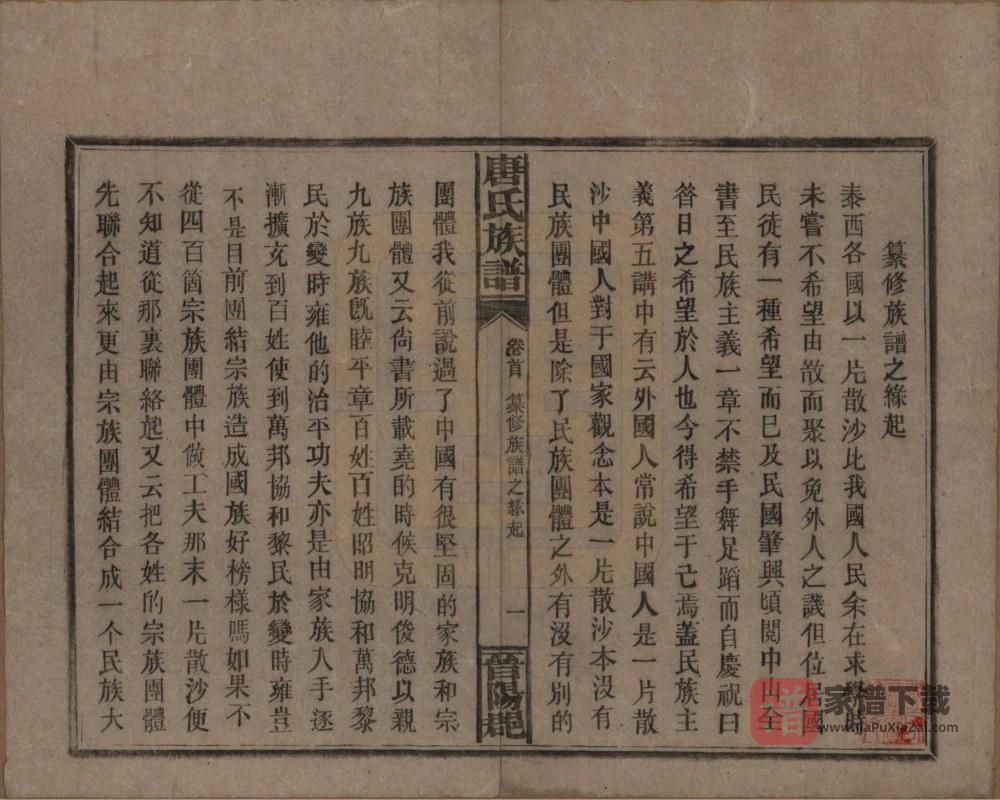 图片[2]-湖南永州零陵唐氏族谱PDF高清电子版下载-家谱下载