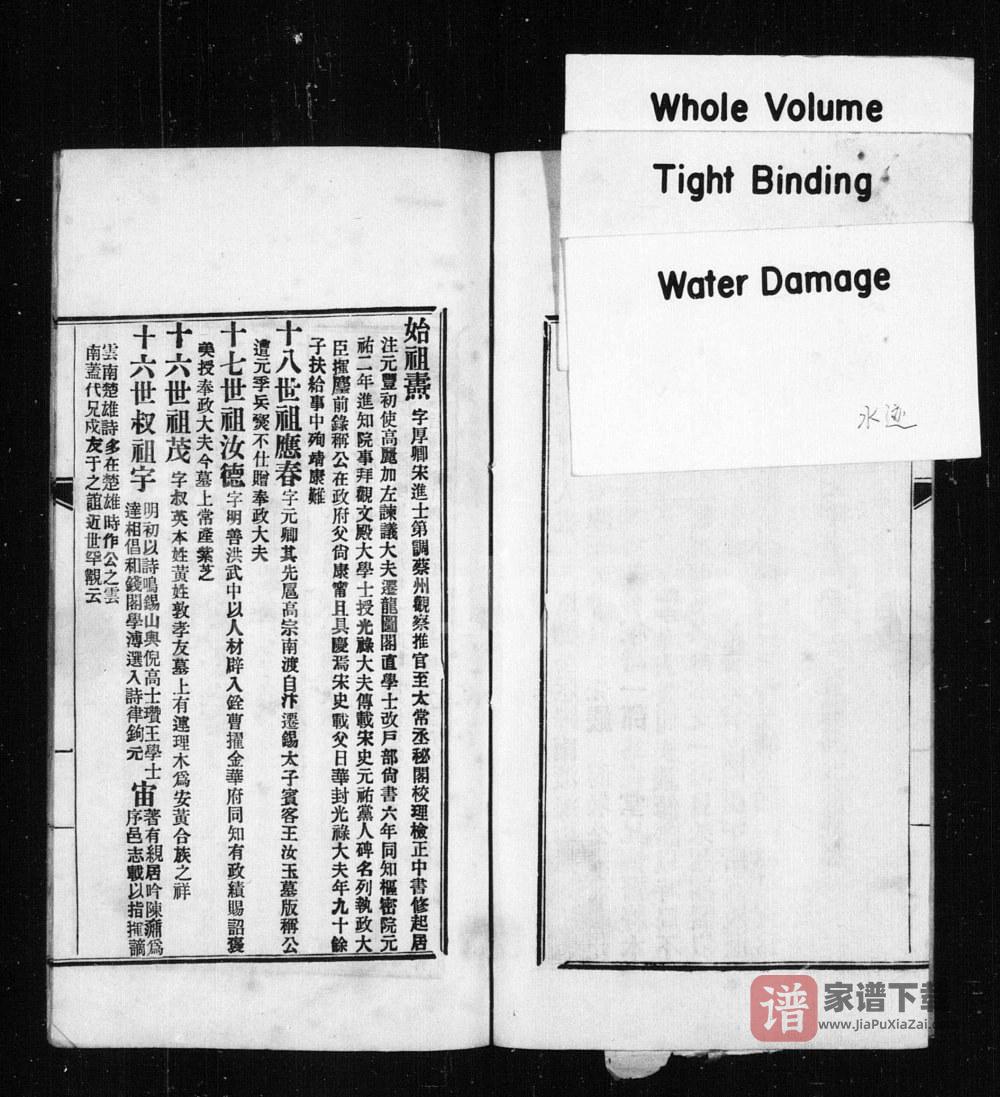 图片[2]-江苏无锡安氏族谱PDF高清电子版下载-家谱下载