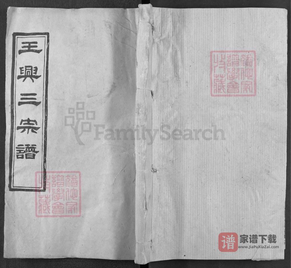 湖北黄冈王兴三宗谱（光裕堂）PDF高清电子版下载