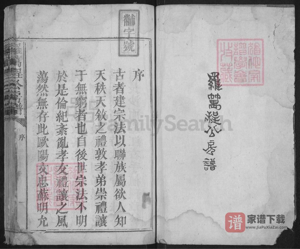 图片[2]-江西抚州宜黄罗氏万程公房谱PDF高清电子版下载-家谱下载
