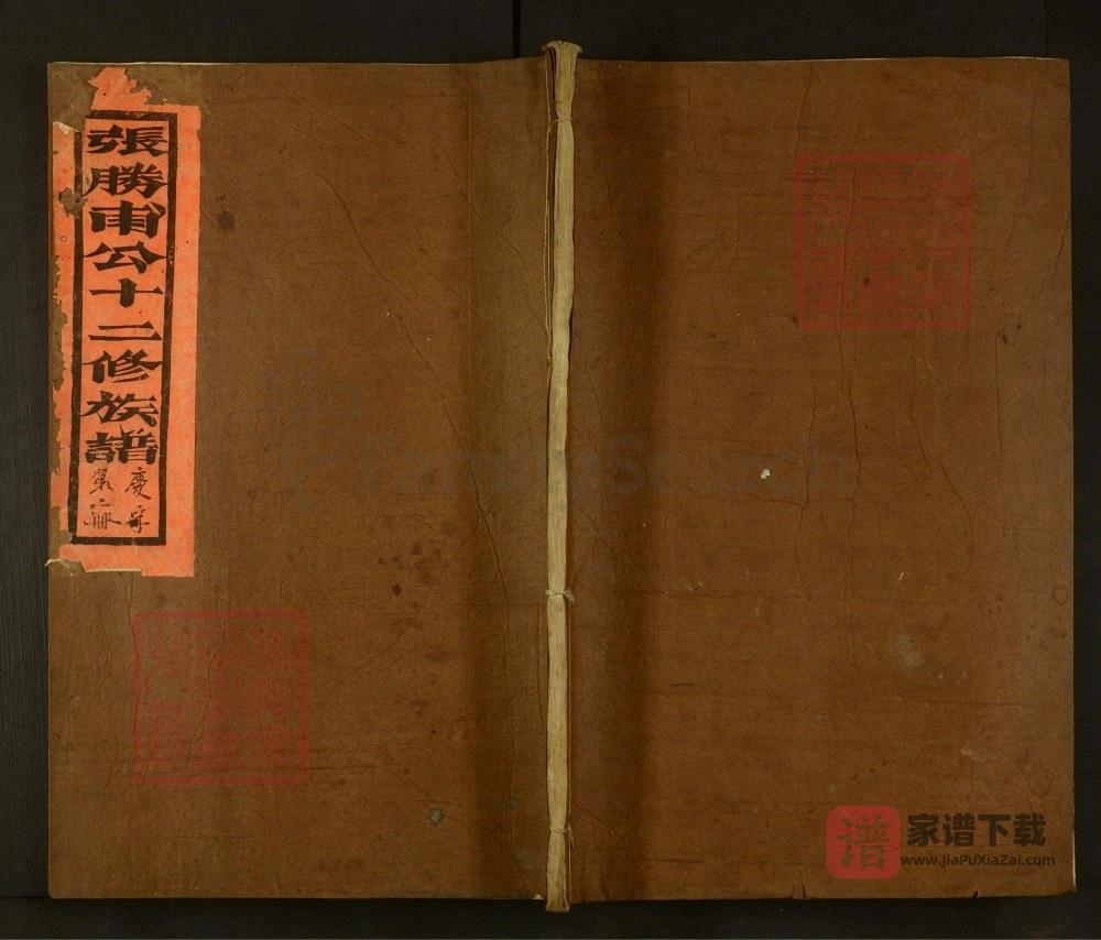 图片[1]-福建三明宁化张氏胜甫公十二修族谱（敦伦堂）PDF高清电子版下载-家谱下载