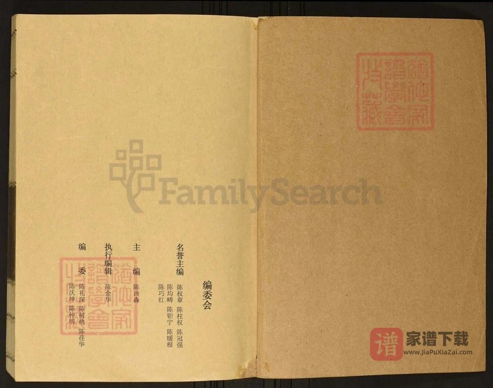 图片[2]-广东东莞大郎巷头陈氏族谱PDF高清电子版下载-家谱下载