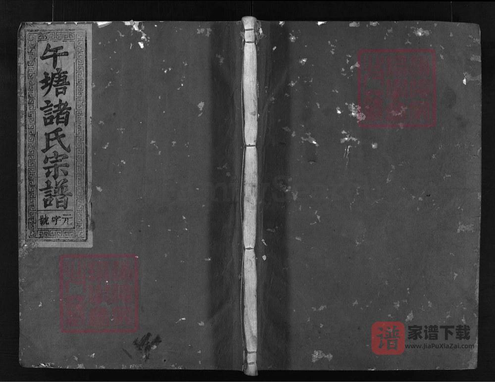 浙江兰溪午塘诸葛氏宗谱（大公堂）PDF高清电子版下载