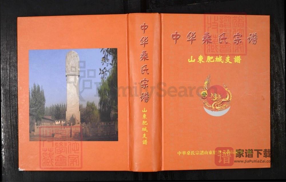 中华桑氏宗谱山东肥城支谱PDF高清电子版下载