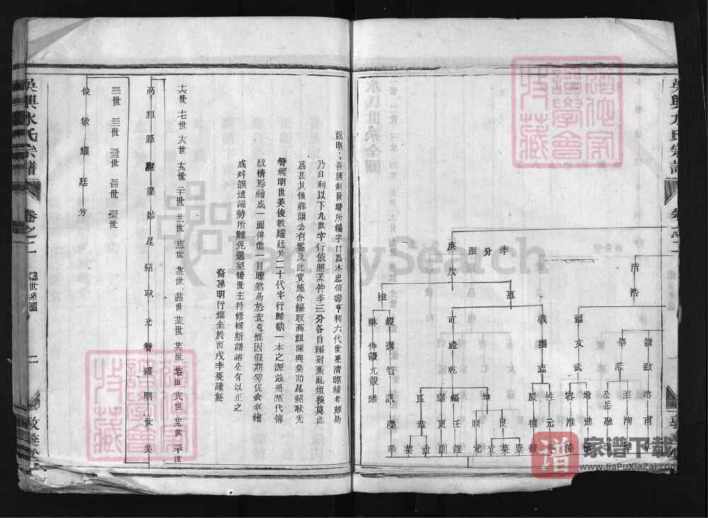 图片[2]-浙江兰溪水亭水氏宗谱（敦彝堂）PDF高清电子版下载-家谱下载