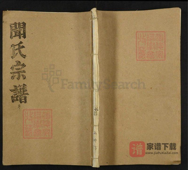 湖北罗田安徽六安闻氏宗谱(忠义堂)PDF高清电子版下载-家谱下载