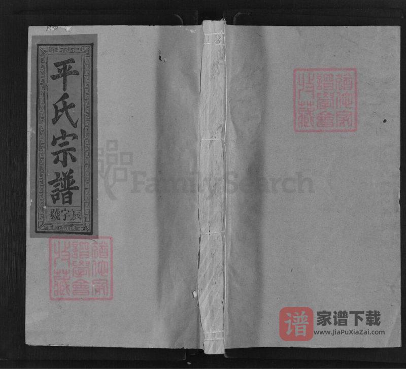 江西抚州南丰县平氏宗谱PDF高清电子版下载-家谱下载