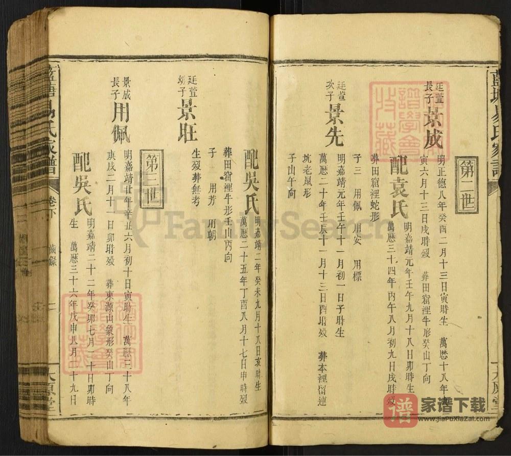 图片[2]-江西宜春上高县蓝塘易氏家谱（太原堂）PDF高清电子版下载-家谱下载