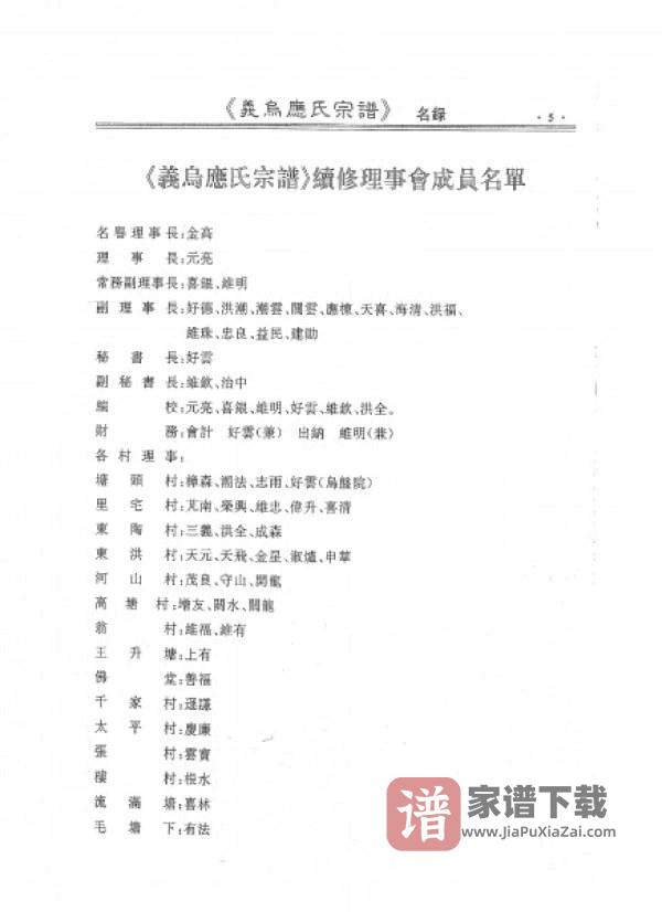 图片[2]-浙江义乌应氏宗谱PDF高清电子版下载-家谱下载
