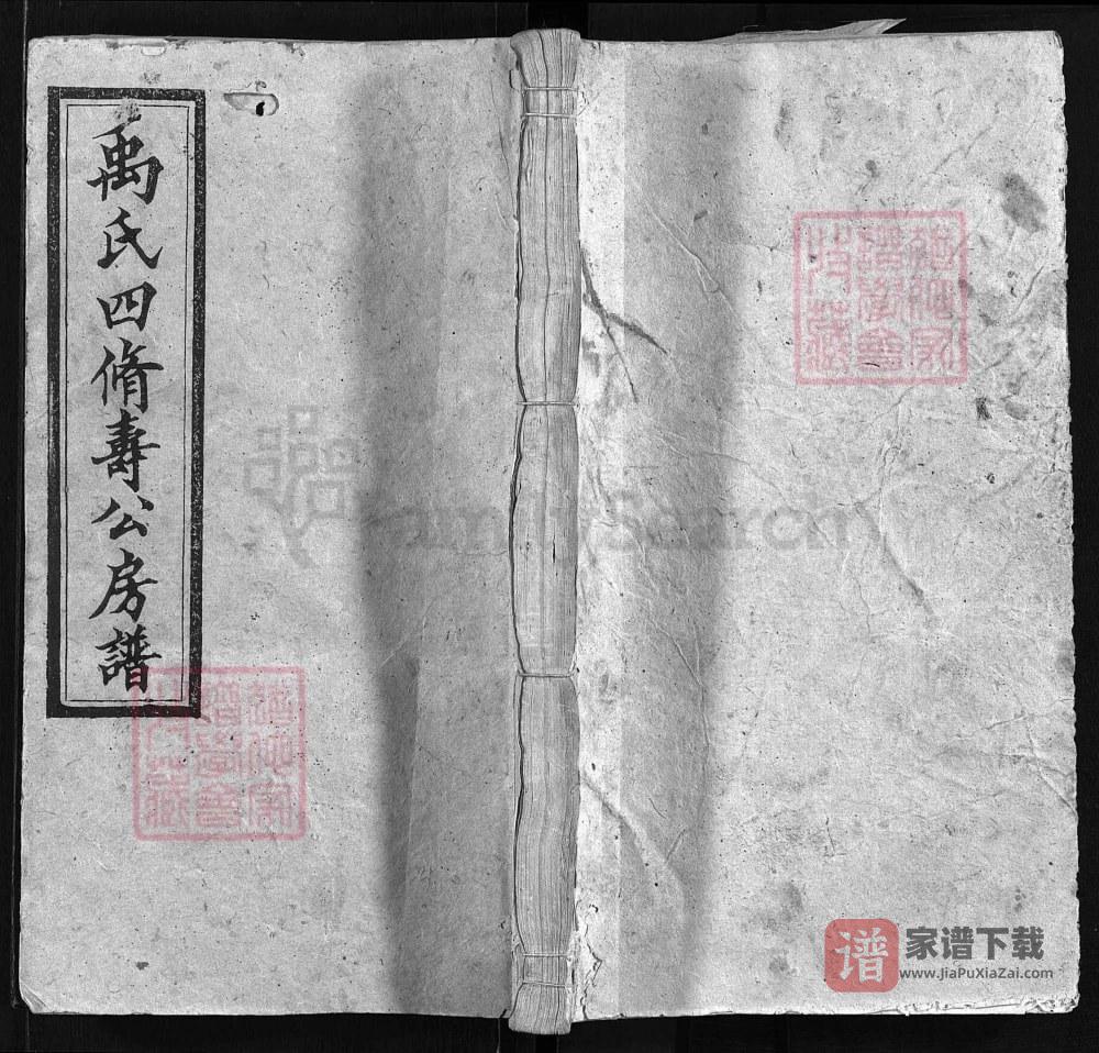 湖南邵阳团山禹氏四修寿公房谱（敦伦堂）PDF高清电子版下载