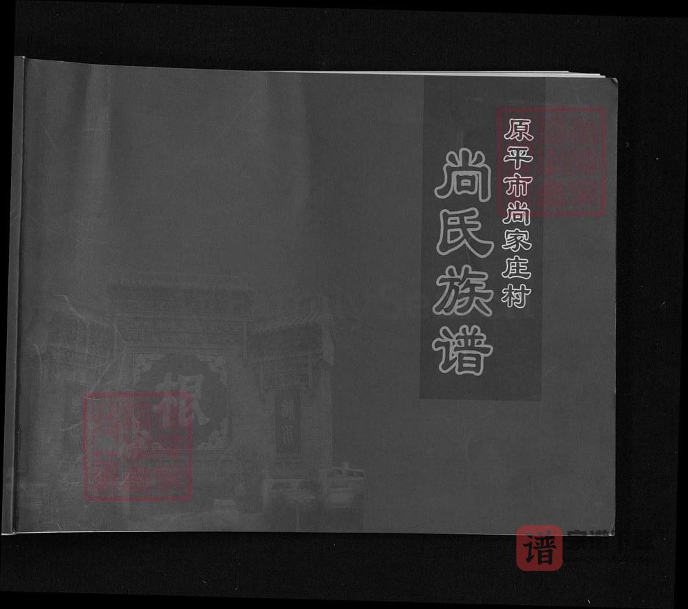 图片[1]-山西原平尚家庄村尚氏族谱PDF高清电子版下载-家谱下载