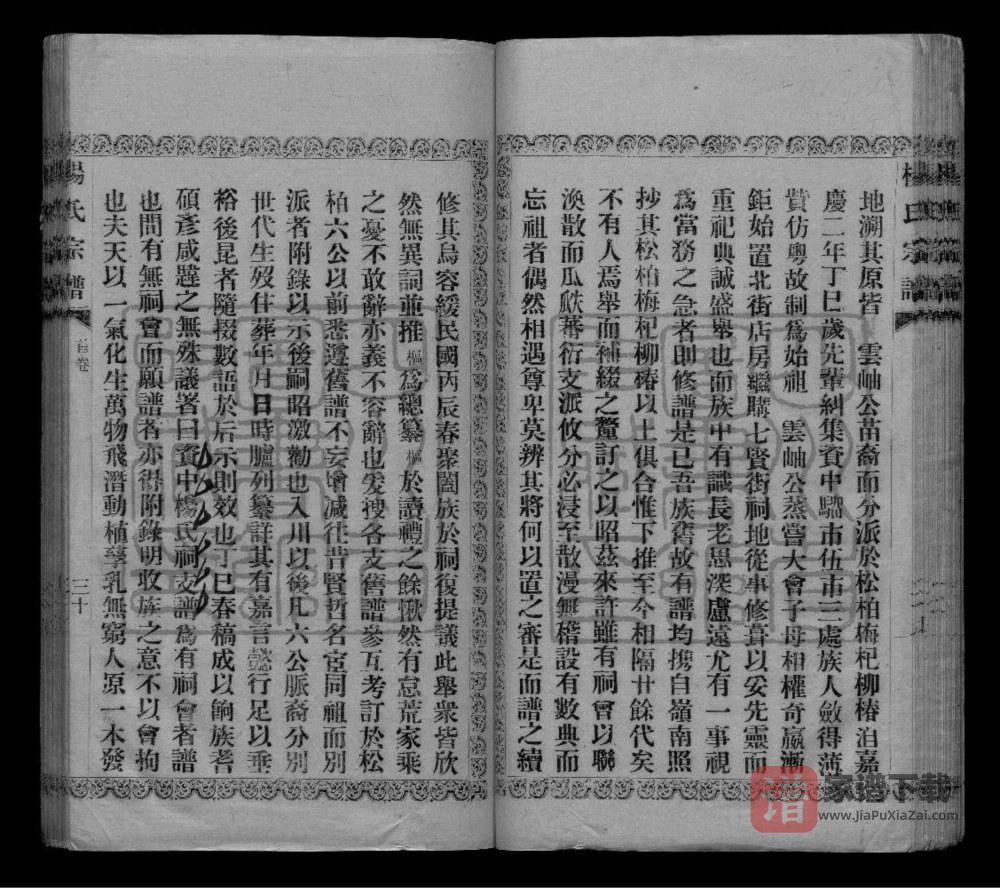 图片[2]-四川资阳资中杨氏祠支谱PDF高清电子版下载-家谱下载