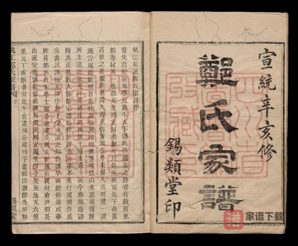 图片[2]-浙江余姚姚江烛溪郑氏家谱（锡类堂）PDF高清电子版下载-家谱下载