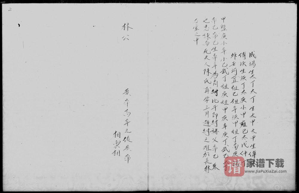 图片[2]-香港九龙竹园蒲岗村林氏族谱PDF高清电子版下载-家谱下载