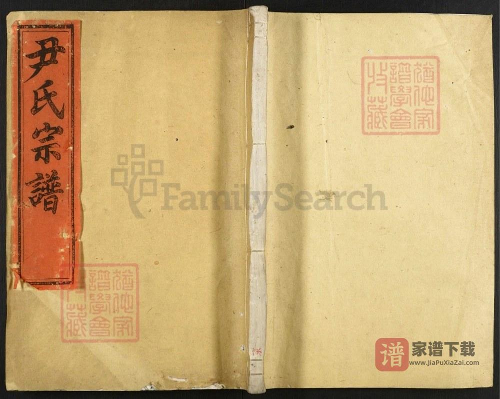 图片[1]-浙江丽水遂昌县平昌尹氏宗谱PDF高清电子版下载-家谱下载