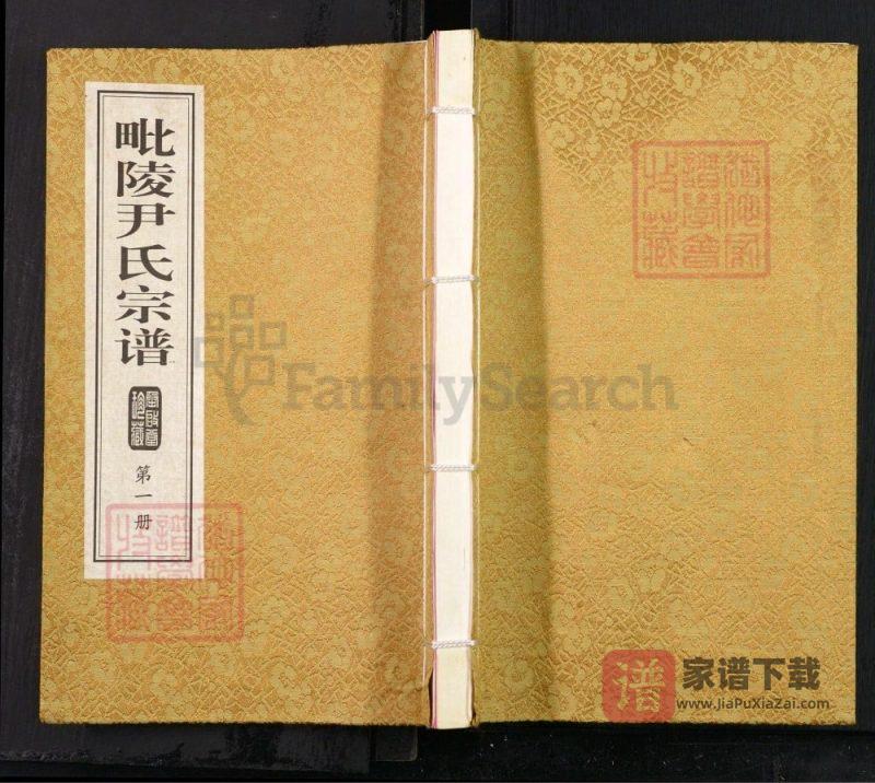 江苏常州毗陵尹氏宗谱(承启堂)PDF高清电子版下载-家谱下载