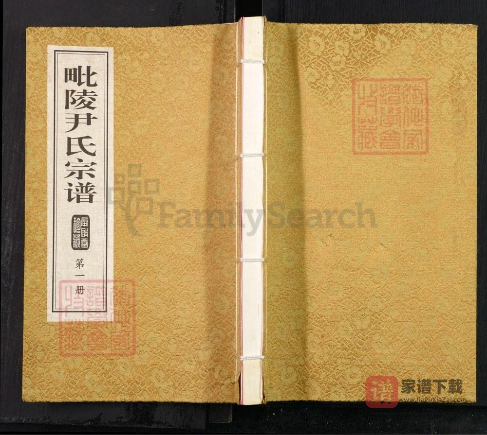 图片[1]-江苏常州毗陵尹氏宗谱（承启堂）PDF高清电子版下载-家谱下载
