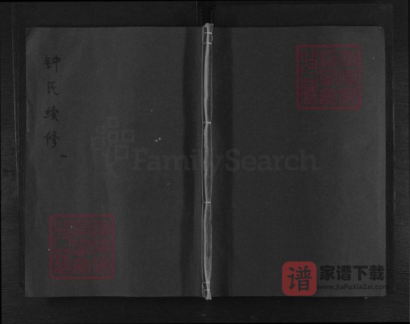 湖南邵阳钟氏续修宗谱PDF高清电子版下载-家谱下载
