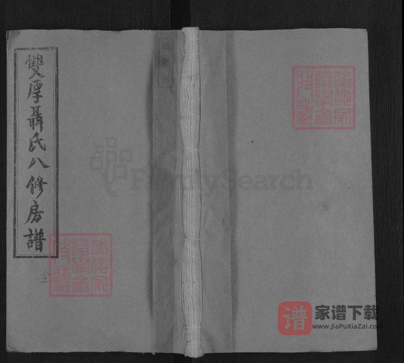 湖南衡阳双厚聂氏八修家谱（垂裕堂）PDF高清电子版下载-家谱下载
