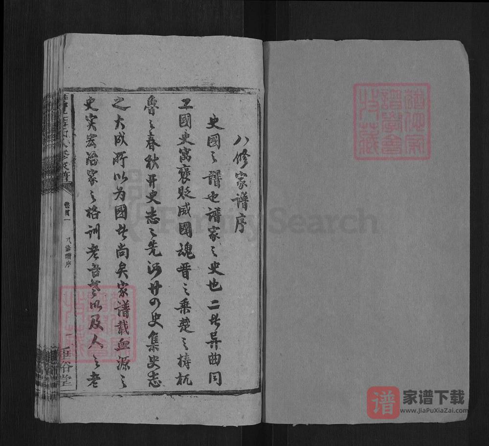 图片[2]-湖南衡阳双厚聂氏八修家谱（垂裕堂）PDF高清电子版下载-家谱下载