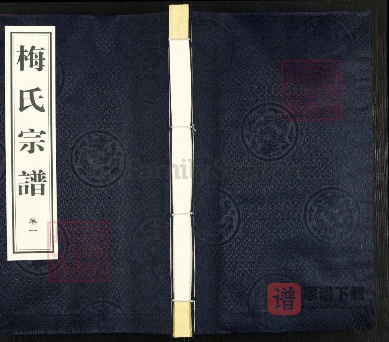 江苏常州武进区梅氏宗谱(映雪堂)PDF高清电子版下载-家谱下载