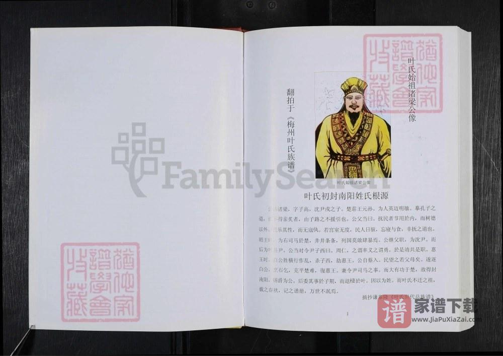 图片[2]-广东广州从化区叶氏源流录天祐祖世系族谱PDF高清电子版下载-家谱下载