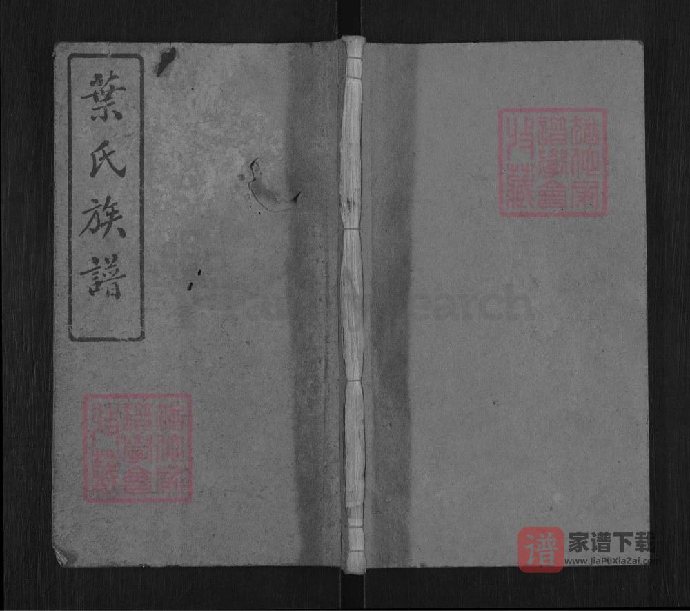 湖南岳阳平江县叶氏五修族谱（南阳堂）PDF高清电子版下载