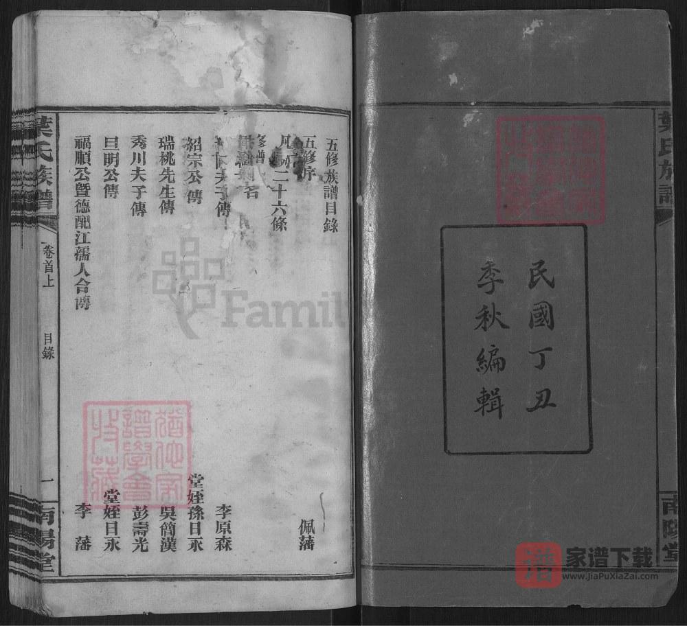 图片[2]-湖南岳阳平江县叶氏五修族谱（南阳堂）PDF高清电子版下载-家谱下载