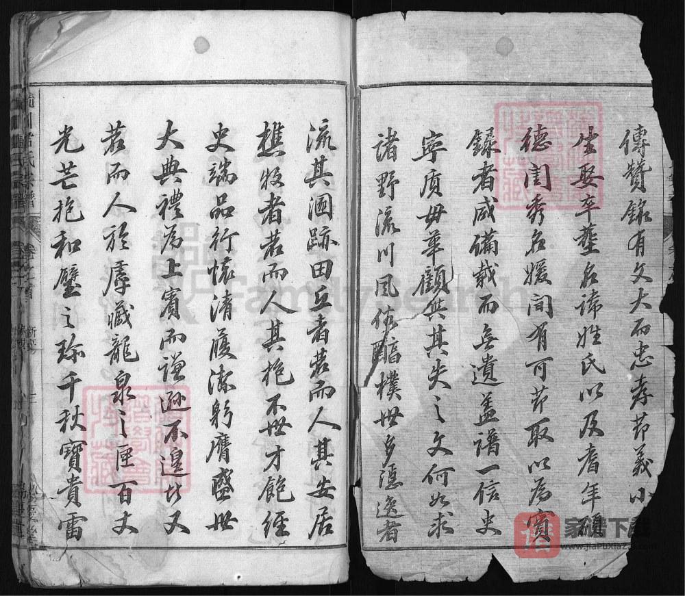 图片[1]-浙江兰溪流川雷氏宗谱（协庆堂）PDF高清电子版下载-家谱下载