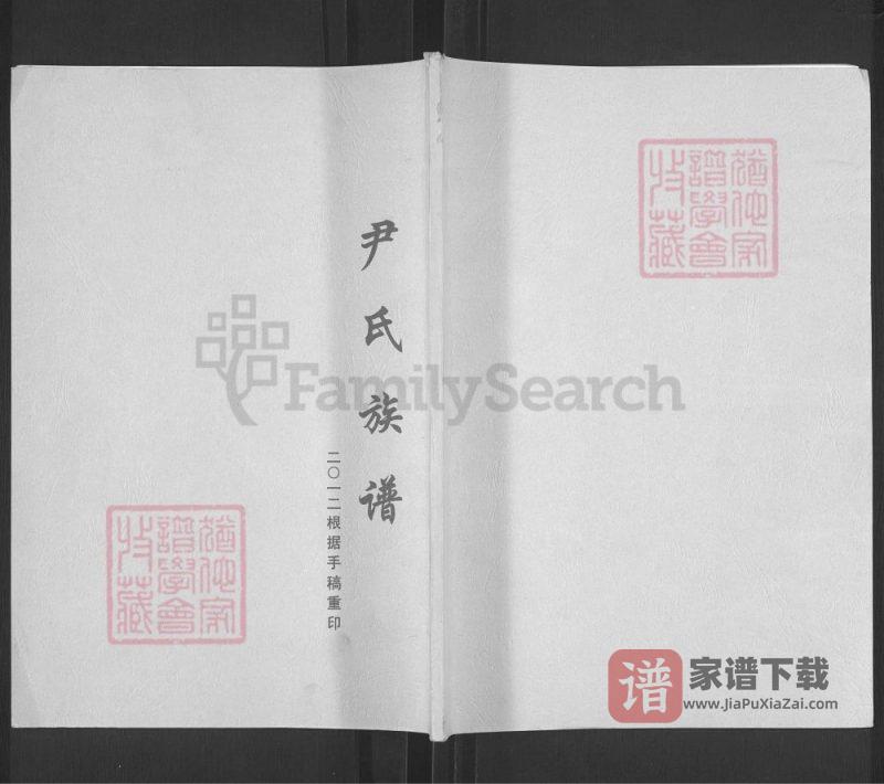 四川遂宁尹氏族谱PDF高清电子版下载-家谱下载