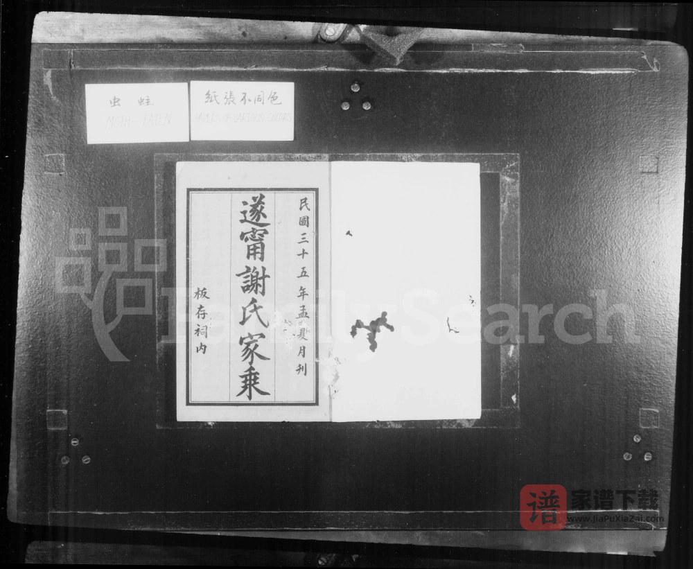 图片[2]-四川遂宁谢氏家乘PDF高清电子版下载-家谱下载