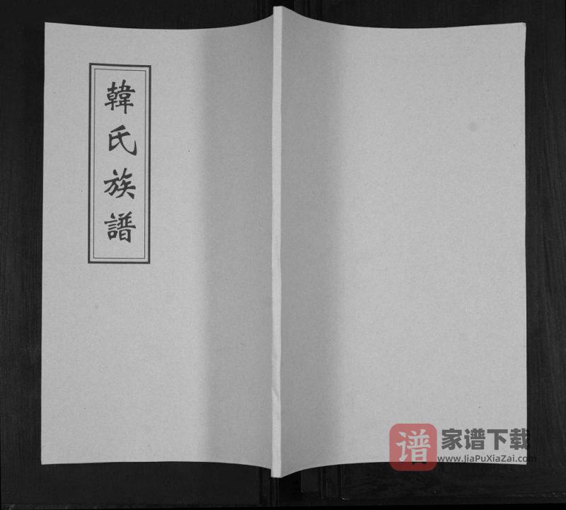 山东青岛即墨区韩氏族谱PDF高清电子版下载-家谱下载