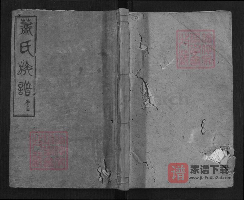 湖南益阳安化县萧(肖)氏族谱(兰陵堂)PDF高清电子版下载-家谱下载