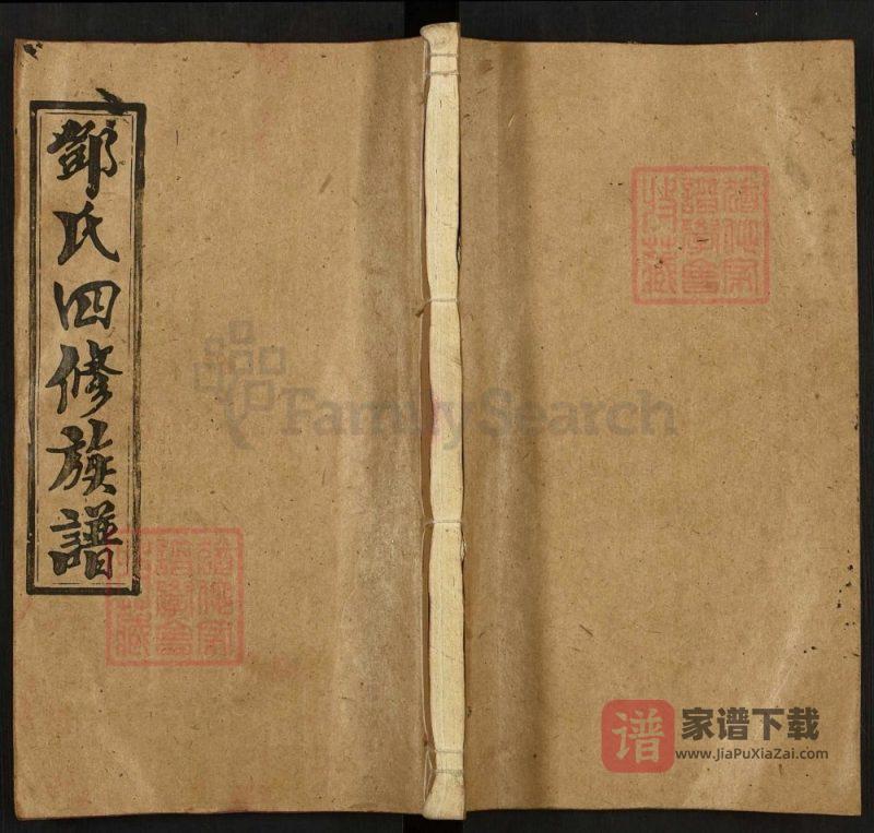 湖南邵东邓氏四修族谱（材林堂）PDF高清电子版下载-家谱下载