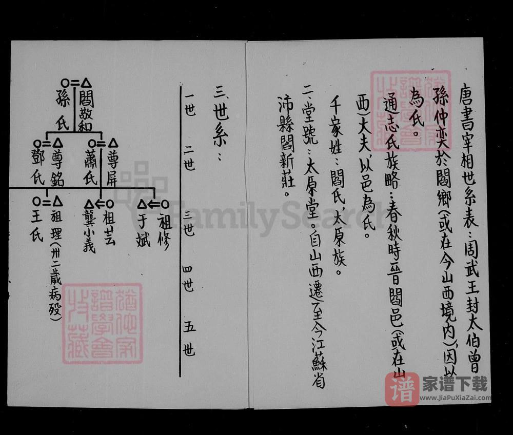 图片[2]-台湾台北阎氏祖谱（太原堂）PDF高清电子版下载-家谱下载