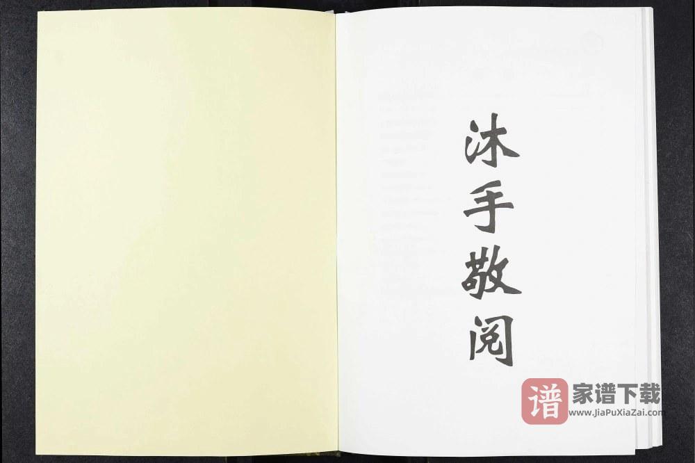 图片[2]-山东淄博淄川响泉村阎氏家谱PDF高清电子版下载-家谱下载