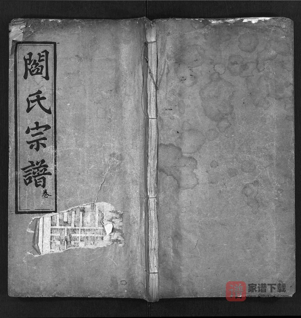湖北罗田阎氏宗谱（竺友堂）PDF高清电子版下载