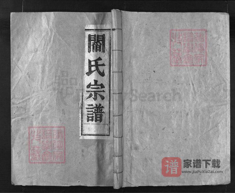 浙江兰溪太原阎氏宗谱(承德堂,民国9年本)PDF高清电子版下载-家谱下载