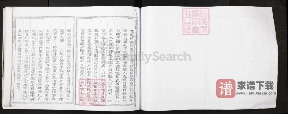 浙江江山市深渡陈氏宗谱PDF高清电子版下载