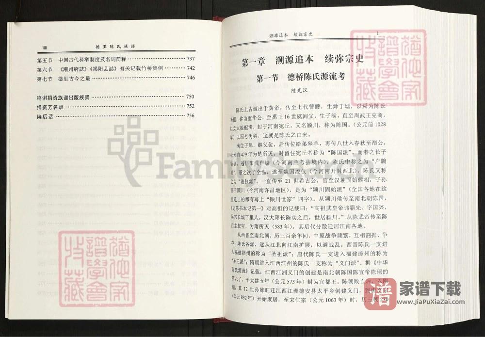广东揭阳德里陈氏族谱PDF高清电子版下载